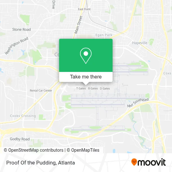 Proof Of the Pudding map