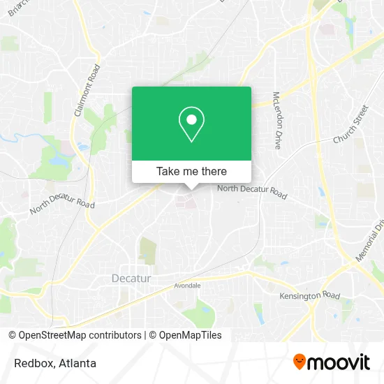 Redbox map