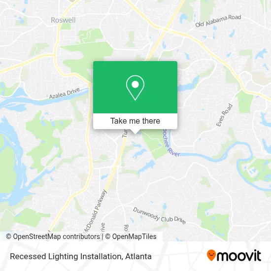 Recessed Lighting Installation map