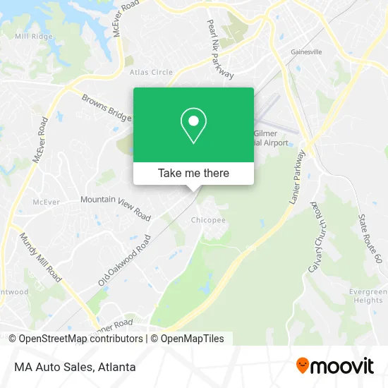 MA Auto Sales map