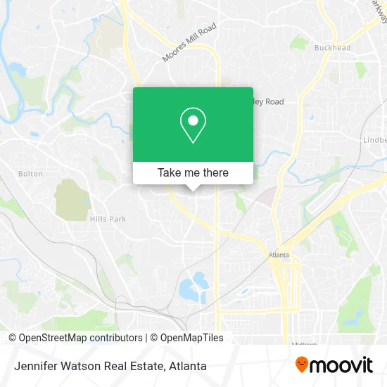 Jennifer Watson Real Estate map