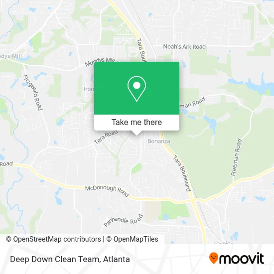 Deep Down Clean Team map
