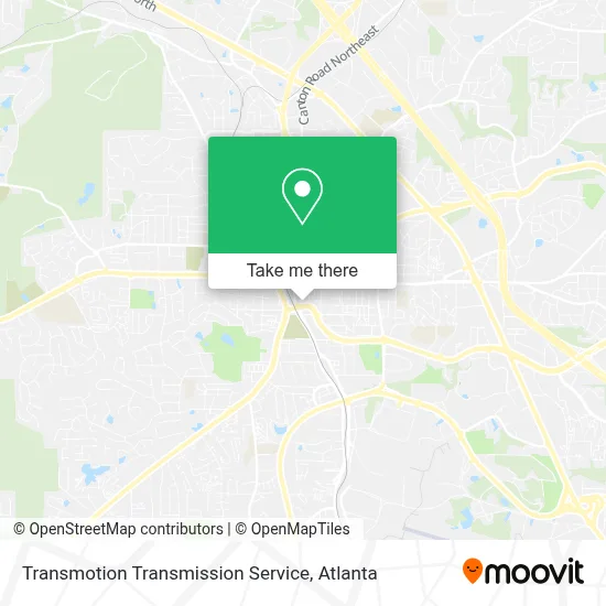 Transmotion Transmission Service map