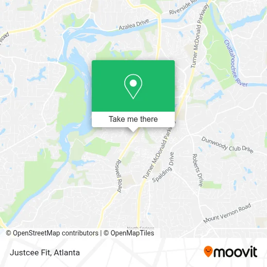 Justcee Fit map