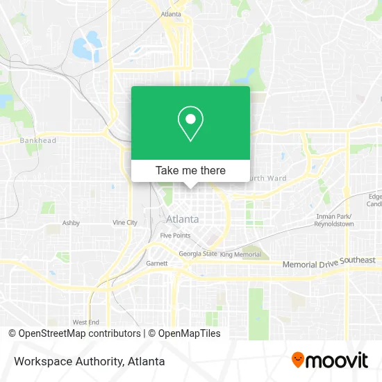 Workspace Authority map