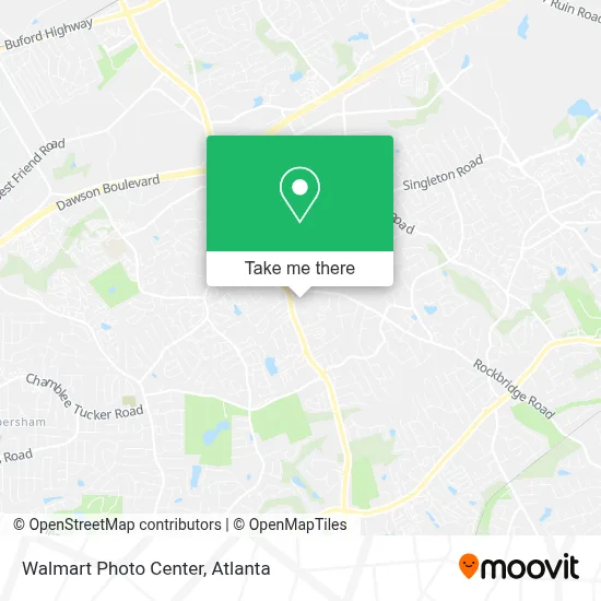 Walmart Photo Center map