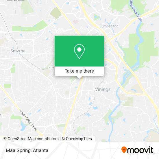 Maa Spring map