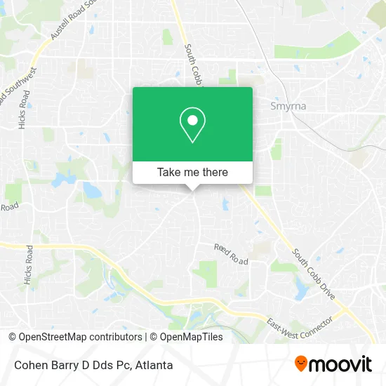 Cohen Barry D Dds Pc map