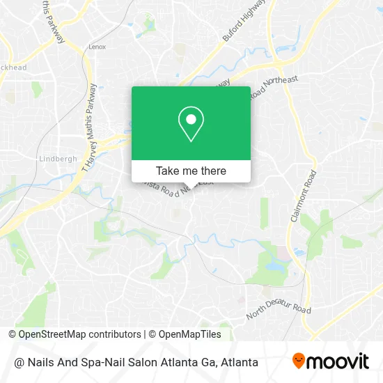 @ Nails And Spa-Nail Salon Atlanta Ga map