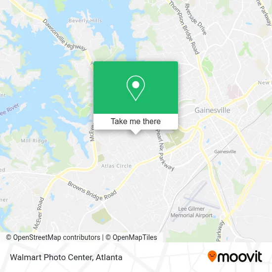 Walmart Photo Center map