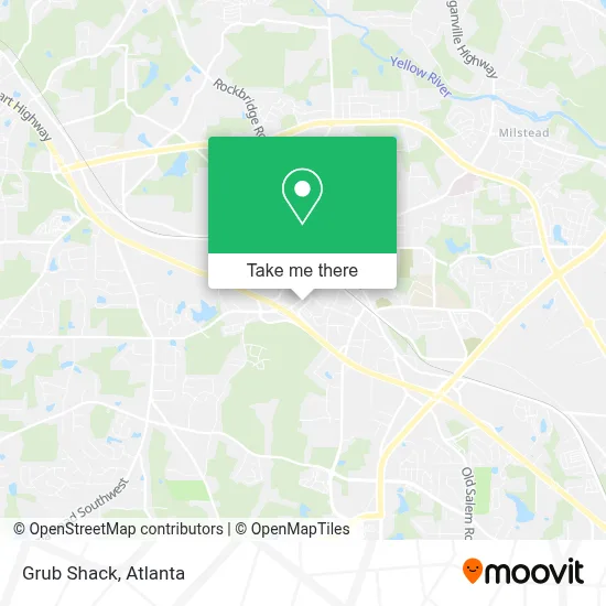 Grub Shack map