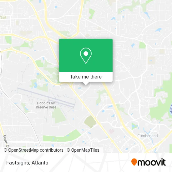 Fastsigns map
