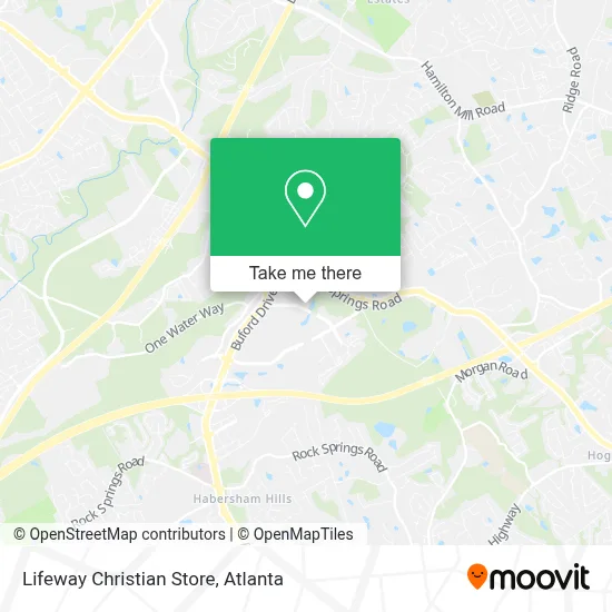 Lifeway Christian Store map