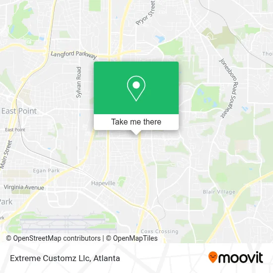 Extreme Customz Llc map