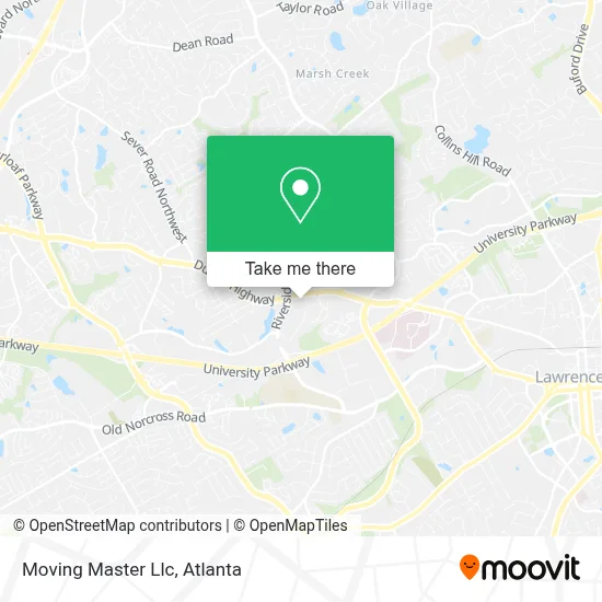 Moving Master Llc map