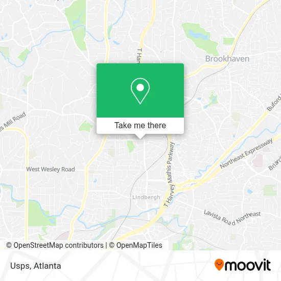Usps map