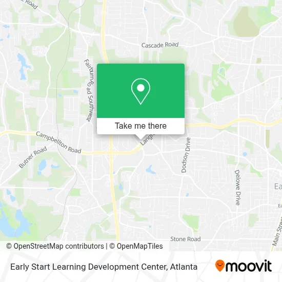 Early Start Learning Development Center map