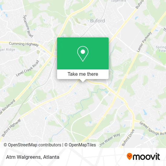 Atm Walgreens map