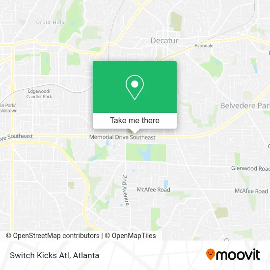 Switch Kicks Atl map