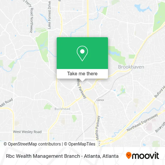 Rbc Wealth Management Branch - Atlanta map
