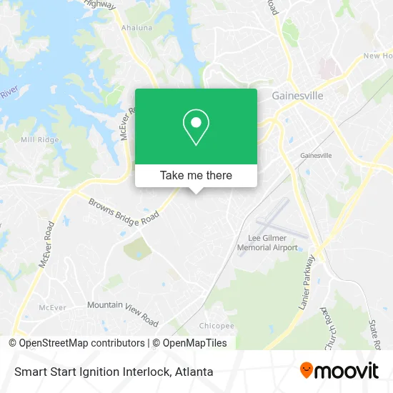Smart Start Ignition Interlock map