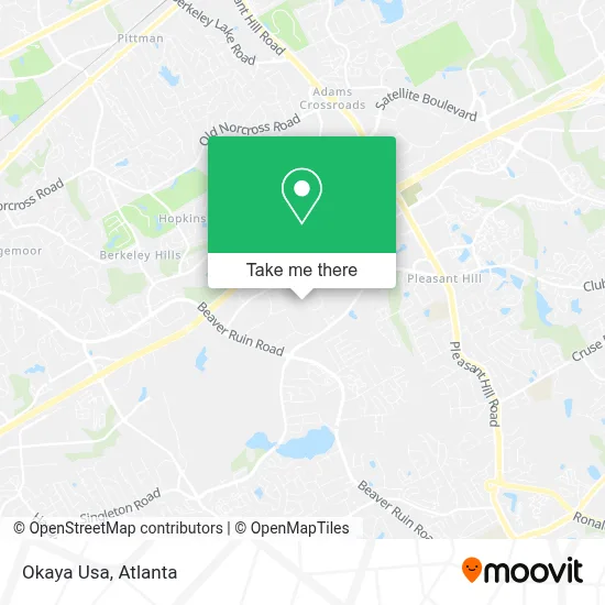Okaya Usa map