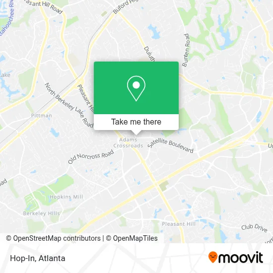 Hop-In map