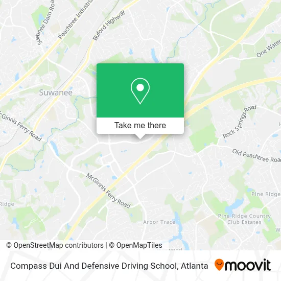 Compass Dui And Defensive Driving School map