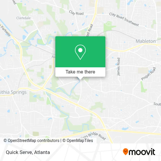 Quick Serve map