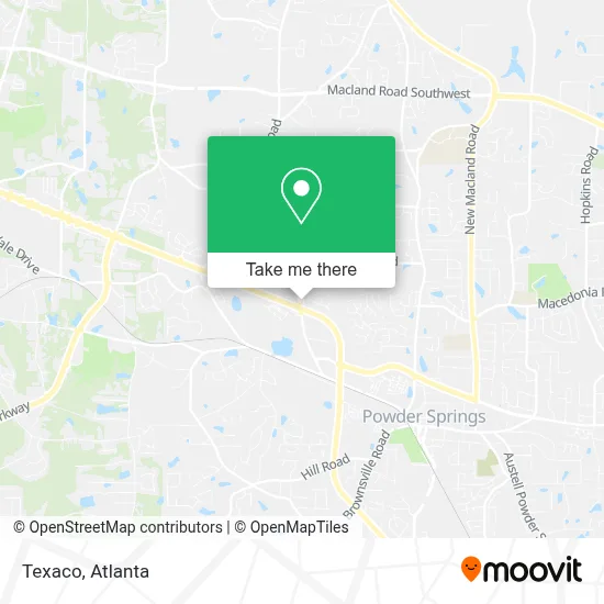 Texaco map