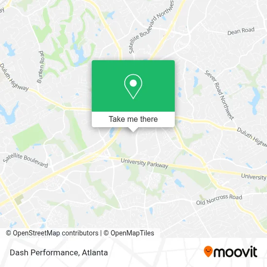 Dash Performance map