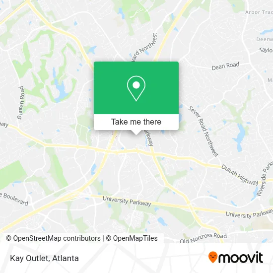 Kay Outlet map