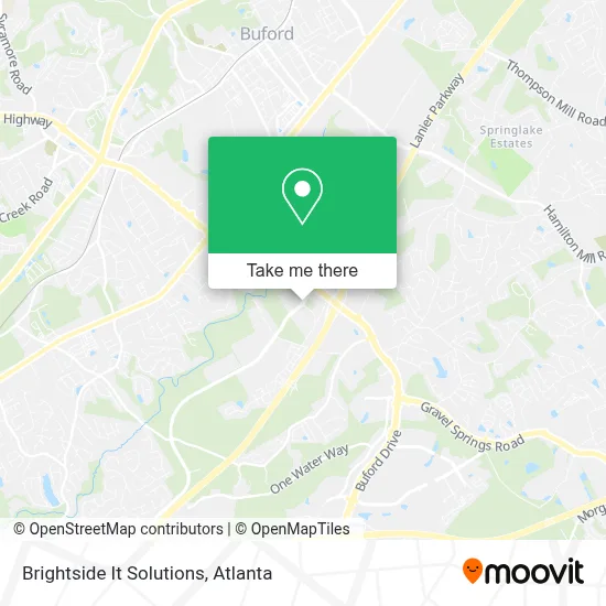 Brightside It Solutions map