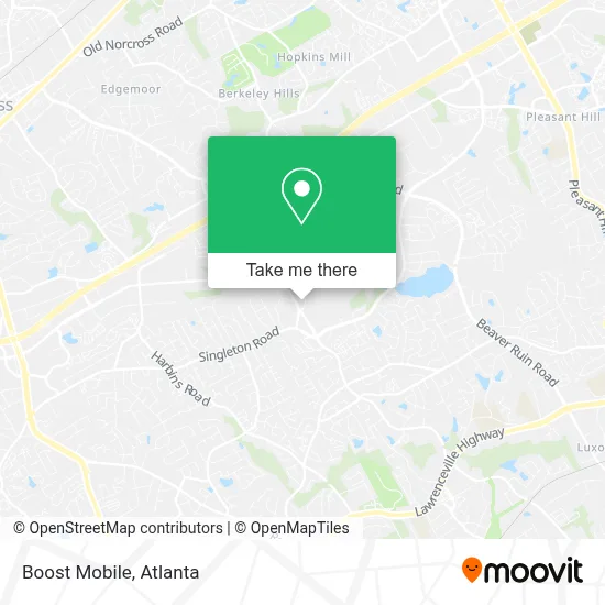 Boost Mobile map