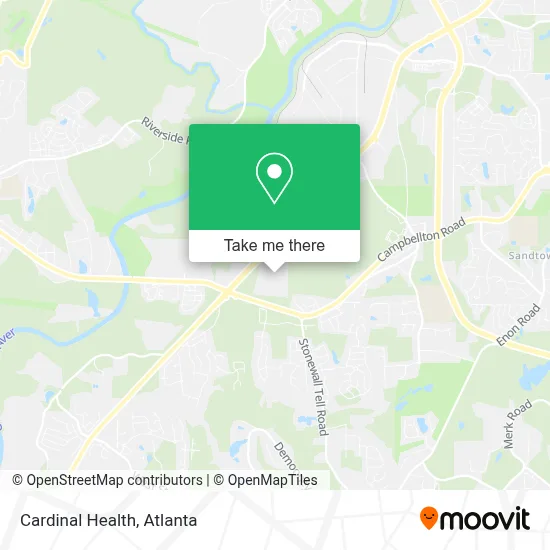 Cardinal Health map