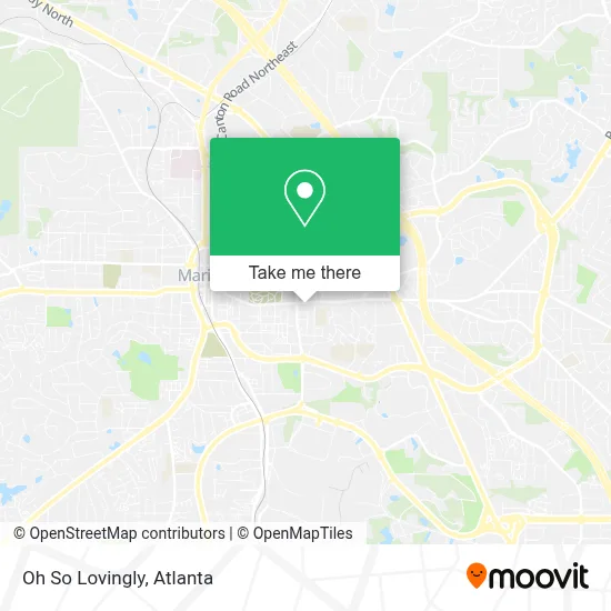 Oh So Lovingly map