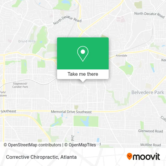 Mapa de Corrective Chiropractic