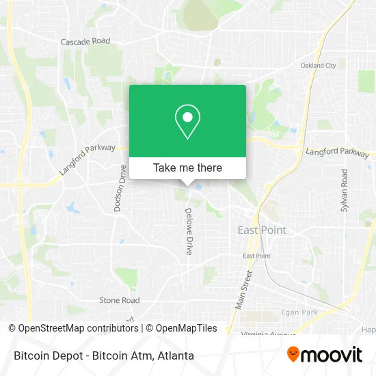 Bitcoin Depot - Bitcoin Atm map