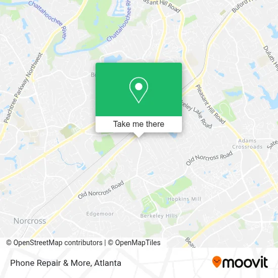 Phone Repair & More map