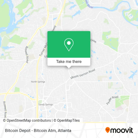 Bitcoin Depot - Bitcoin Atm map