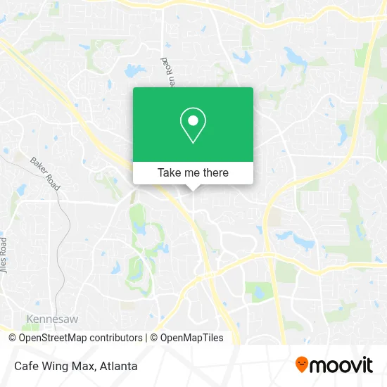Cafe Wing Max map