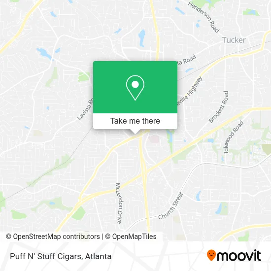 Puff N' Stuff Cigars map