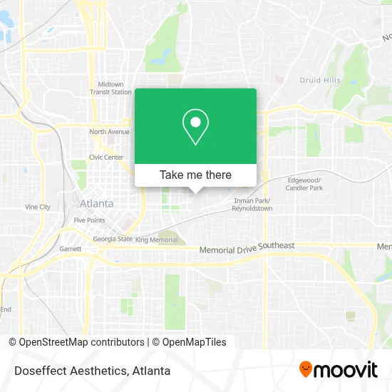 Doseffect Aesthetics map