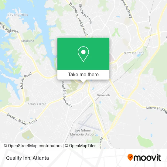 Quality Inn map