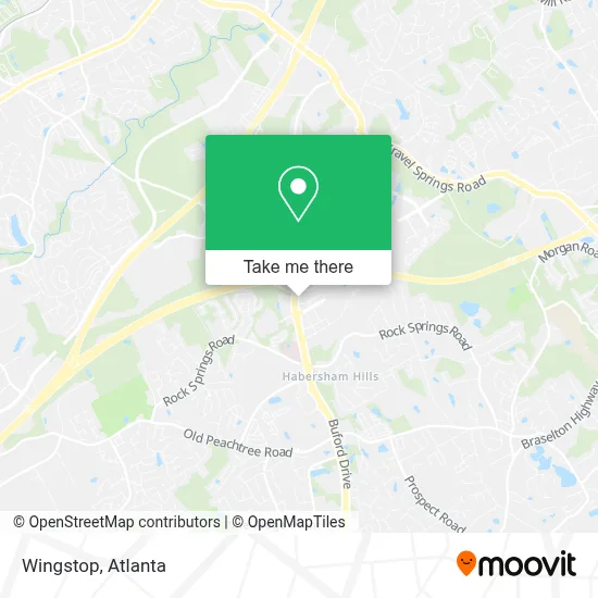 Wingstop map