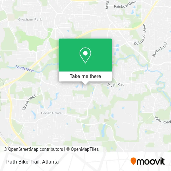 Path Bike Trail map