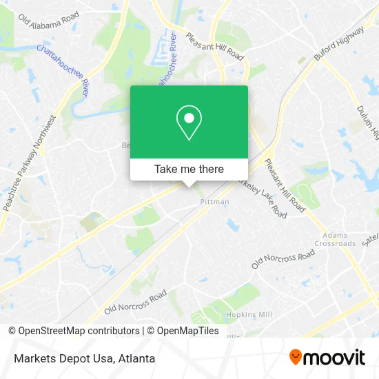 Markets Depot Usa map
