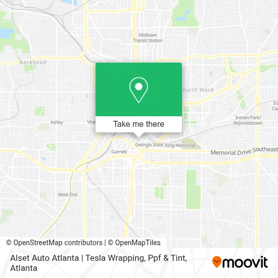 Alset Auto Atlanta | Tesla Wrapping, Ppf & Tint map
