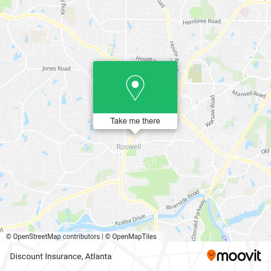 Discount Insurance map