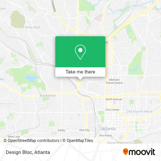 Design Bloc map